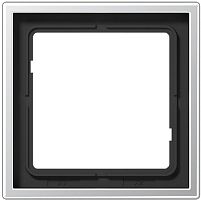 Рамка универсальная Jung LS990 metal 1-м. алюминий картинка